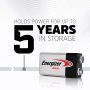 Energizer Max 9V Batteries, Premium Alkaline 9 Volt Batteries (2 Battery Count) - Image 5