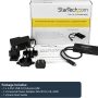 StarTech.com 3 Port USB C Hub with Ethernet - USB-C to 3X USB-A w/Power Adapter & Gigabit Ethernet - Thunderbolt 3 Compatible - USB C Network Adapter (HB30C3A1GE) - Image 4