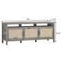 Universal TV Stand Entertainment Media Center for TV's up to 65 Inch - Image 5