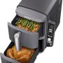 Ninja - DoubleStack XL 10 QT, 6-in-1, 2-Basket Air Fryer, Space Saving Design - Gray - Image 1