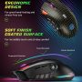 INPHIC Wired RGB Gaming Mouse, High Performance USB Ergonomic Computer Mouse, 12 Programmable Buttons, 5000 DPI Optical, Chroma LED Backlight, Adjustable Weight MMO Gamer Mice for PC Desktop - Image 5
