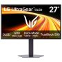 LG - UltraGear 27" OLED Dual Mode (QHD 540Hz, HD 720Hz) 0.02ms G-SYNC Compatible, AMD FreeSync Premium Pro Gaming Monitor - Black - Image 1