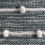Anji Mountain Handloom Pouf, Woven with Wool - Brown - Image 5