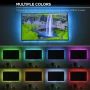 Merkury Innovations Sound Reactive TV Backlight RGB Lighting Dimmable Remote Control Corded Electric - Image 5