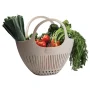 Garden Colander Harvest Basket in Green - Image 2