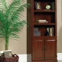 Sauder Heritage Hill Engineered Wood 5-Shelf Bookcase in Classic Cherry - Image 2