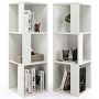 3-Tier 6 Cube Freestanding Bookcase with Anti-toppling Device - Image 6
