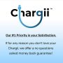 Chargii Classic Portable Charger Power Bank - Wireless Charger Compatible with iPhone & Android, Compact External Battery Power Bank w/ 2 USB Ports and Built-in iPhone and USB-C Cables (Beach Design) - Image 5
