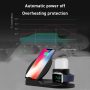 AICase Qi Wireless Charger, 3-in-1 Charging Pad,Multiple Devices Wireless Charger Dock for Air Pods,for Apple Watch Series 5/4/3/2/1 and for iPhone 11/11 Pro/11 Pro Max/XR/X/8 Galaxy Note10/9 and More - Image 6