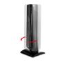 De'Longhi - Digital Flat Panel 27" Tower Ceramic Heater - Black - Image 4