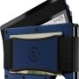 The Ridge Wallet - 2.0 - Aluminum: Cash Strap - Dark Harbor - Image 2