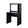 Designs2Go 31.5 in. Rectangular Black Student Computer Desks with Magnet Board and Shelves - Image 6