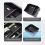 CDEFG Center Console Organizer Tray for 2022 Santa Cruz Pickup Truck Armrest Storage Box Secondary Insert Tray Container ABS Material 2022+ Santa Cruz Interior Accessories (Black Mat) - Image 6