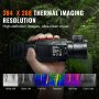 Thermal Imager Monocular Hunting Imaging Telescope 1X -8X Zoom 0.39" OLED Scrren - Image 2