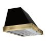 Forno Appliances - 48 inches - Externally Vented - Wall Range Hood - Black - Image 2