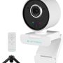 OFFNOVA 1080P PTZ Webcam with Remote Control, AI Auto Tracking Computer Camera with Microphone for Calls/Conference/Streaming, YouTube/Zoom/Skype - Image 3