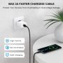etguuds [ 16ft/5m Extra Long USB C Cable, USB-A 2.0 to Type C Cable Fast Charger Nylon Braided Cord Compatible with Samsung Galaxy Note, LG, Moto, Google, Switch, Camera and Other USB-C Device - Image 3