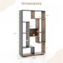 47-Inch Tall Bookshelf for Home Office Living Room - Image 3