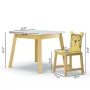Dimitrov Kids 5 Piece Play Or Activity Table and Chair Set - Image 3