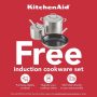 KitchenAid - 30 inch Wide 5 element Temp Cook Induction Cooktop with - Black - Image 2
