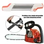 Areyourshop 4mm / 4.8mm / 5.2mm /5.5mm 2 IN 1 Easy Chainsaw File Chain Sharpener Whetstone Kits For Stihl - Image 2