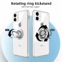 For iPhone 11 Max Pro X XR XS Case Cover Magnetic Ring Holder+Screen Protector - Image 5