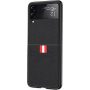 SaharaCase - Leather Wallet Case for Samsung Galaxy Z Flip3 5G - Black - Image 1
