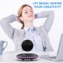 RUIXINDA Levitating Speaker, Wireless Magnetic Floating Bluetooth Speakers with LED Lights, 8W Stereo Sound, Bluetooth 5.0, 360° Rotation, for Home, Office - Image 5