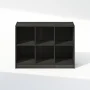 Furinno Basic 3x2 Cube Organizer Shelf Storage, Bookcase, White - Image 4
