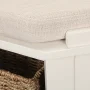 Whitaker Corner Bench in Off-White (20 in. H x 28 in. W) - Image 2