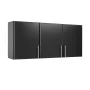 Prepac Elite Wall Cabinet, Versatile Adjustable Garage Wall Cabinet by Prepac, Tall 3-Door, 54"W x 24"H x 12"D, BEW-5424, Espresso - Image 1