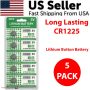 5 PCS New Lithium Battery 3V CR1225 /CR 1225 Button Cell Watch EXTRA LONG LIFE - Image 5