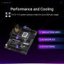 ASUS - ROG STRIX Z890-H (Socket LGA 1851) Intel Z890 ATX DDR5 Wi-Fi 7 BE Motherboard - Black - Image 4