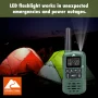 Ozark IPX4 Weatherproof 22-Channel Two-Way Walkie Talkies, 2 Pack - Image 5