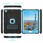 iPad 5th Gen Case,iPad 6th Gen Case, Dteck Shockproof Stand Kids Case Protective Cover For Apple iPad 5th 2017/6th 2018, Black / Blue - Image 2