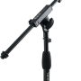 Gator Frameworks Short Weighted Base Microphone Stand with Soft Grip Twist Clutch, Boom arm, and both 3/8" and 5/8" Mounts; Base Dimensions - 4.5" X 8" (GFW-MIC-0821) - Image 5