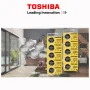 Toshiba CR2032 Battery 3V Lithium Coin Cell (50 Count) - Image 2