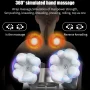 Shiatsu Back Neck and Shoulder Massager with Heat Deep Tissue 3D Kneading Pillow - Image 3