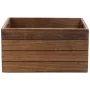 Mainstays Wood Storage Crate With Chalkboard Label - 1-Pack - Image 2