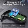 Cshidworld Sport Wireless Earbuds,Bluetooth Headphones with Earhooks, 90Hrs Battery Life, IPX7 Waterproof with Noise Cancelling Mic, 3D HiFi Sound, Lightweight Running Headset for iOS/Android - Image 3