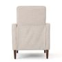 Mervynn Wheat Polyester Standard (No Motion) Recliner - Image 4