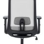 Ergonomic Office Chair, Sidanli Gray Home Office Chair with Headrest Adjustable - Image 2