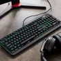 onn Gaming Mechanical Keyboard with Blue Switches and 16.8M LED Lighting, 104 Keys - Image 4
