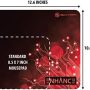 ENHANCE Large Gaming Mouse Pad XL - Big Mouse Mat , Anti-Fray Stitching , Non-Slip Rubber Base , High Precision Tracking for Thick Mousepad Smooth Cloth Fabric Professional Esports Mat (Red) - Image 2