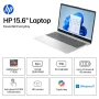 HP - 15.6" Full HD Touchscreen Laptop - AMD Ryzen 7 7730U - 16GB Memory - 512GB SSD - Natural Silver - Image 4
