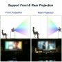 Portable Foldable Projector Screen 16:9 HD Outdoor Home Cinema Theater 3D Movie - Image 4