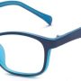Children Blue Light Blocking Glasses Boys and Girls Age 3-12 2186c1 Blue - Image 1