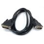6 ft. DVI-D Digital Dual Link Male to Male Video Gold Plated Cable - Black - Image 2