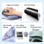 UGREEN Mouse Pad Wrist Support Ergonomic Mousepad Non-Slip Memory Foam for Office Home Computer PC Desk Fabric Mousepad - Image 2