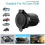 12V Waterproof Car Cigarette Lighter Socket Outlet Charger Power Adapter Plug US - Image 6